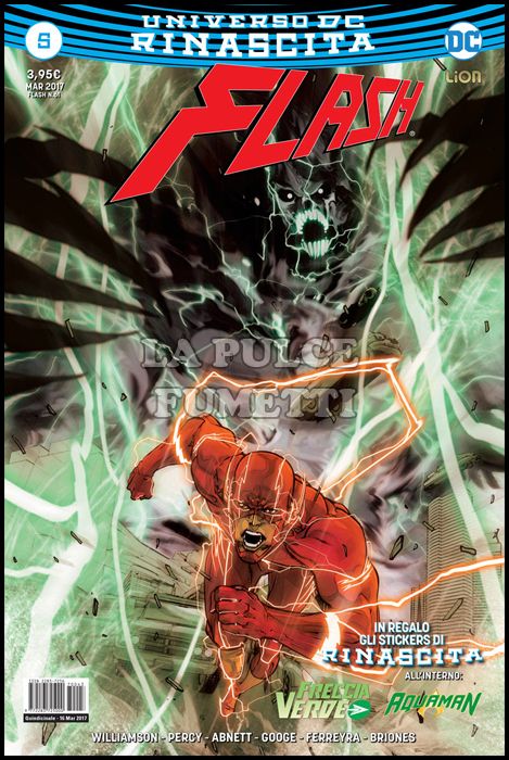 FLASH #    61 - FLASH 5 - RINASCITA + STICKERS